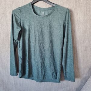 We Wander Charcoal Gray Tee Womens Small